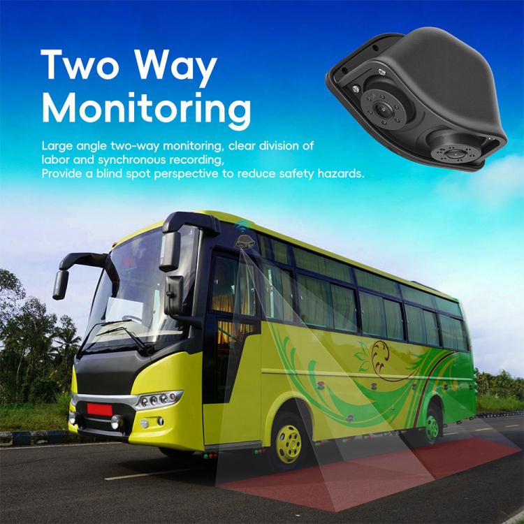 10.36 inch Trucks Electronic Rear-View Mirror Digital HD Wired Touchscreen with BSD DVRs, without Memory Card, with 64GB Memory Card