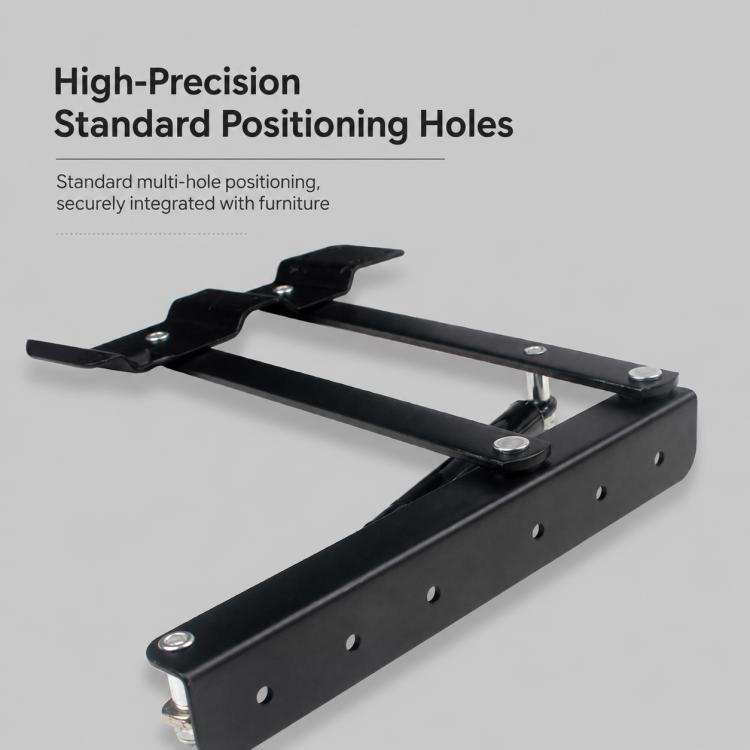 2pcs/Pack Furniture Support Lift Bracket Coffee Table Lift-Top Mechanism, Pneumatic Style, Spring Style