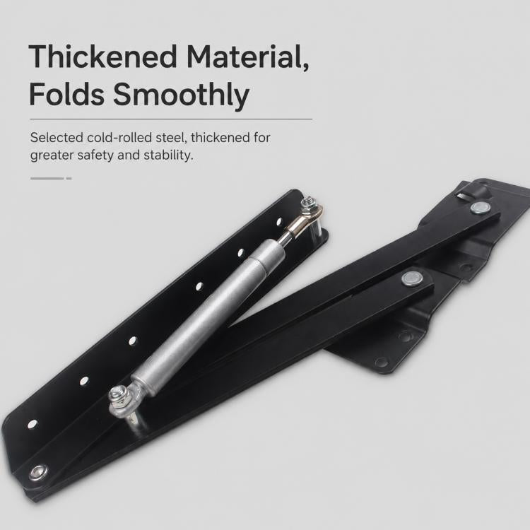 2pcs/Pack Furniture Support Lift Bracket Coffee Table Lift-Top Mechanism, Pneumatic Style, Spring Style