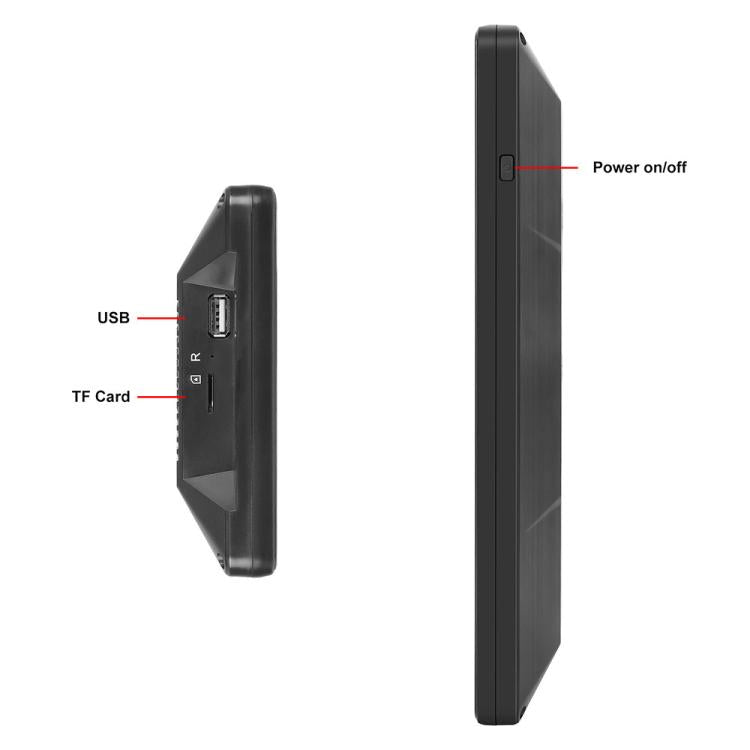 10.36 inch Trucks Electronic Rear-View Mirror Digital HD Wired Touchscreen 2 in 1 Set with BSD DVRs