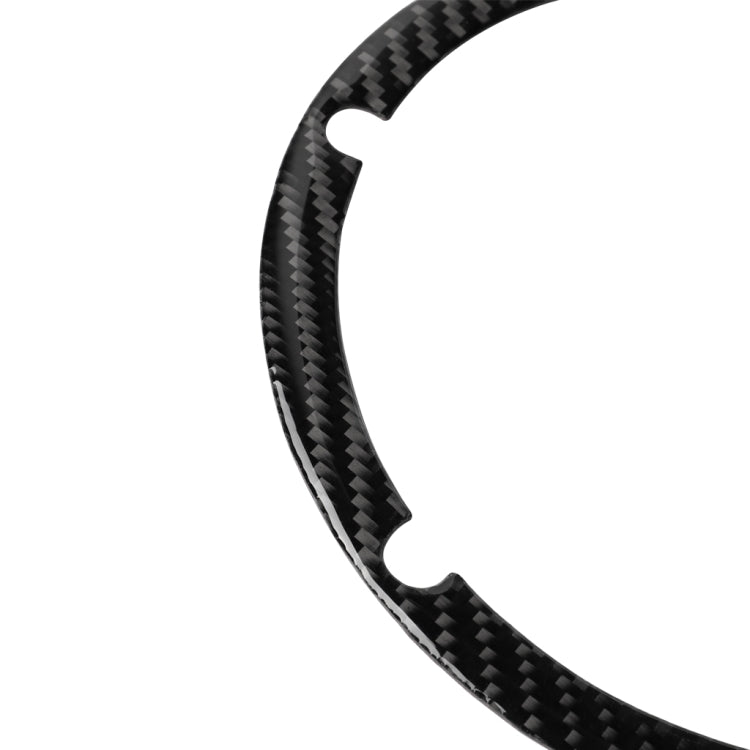 Car Carbon Fiber Rear Horn Ring Decorative Sticker for Nissan 350z 2006-2009, Rear Horn Ring