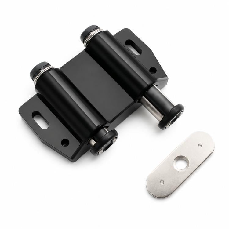 Handle-Free Push-To-Open Cabinet Door Latch, 202 Double Head Style Black, 202 Double Head Style Beige, 201 Single Head Magnetic Style Black, 201 Single Head Magnetic Style Beige, 222 Single Head Magnetic Style Black, 222 Double Head Magnetic Style Blac...