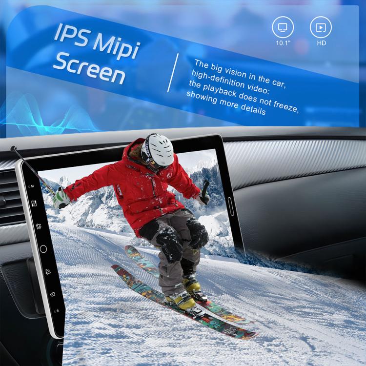 10.1 inch Car HD Touchable Screen Single Din Carplay MP5 Player, Standard, Standard+Reversing camera