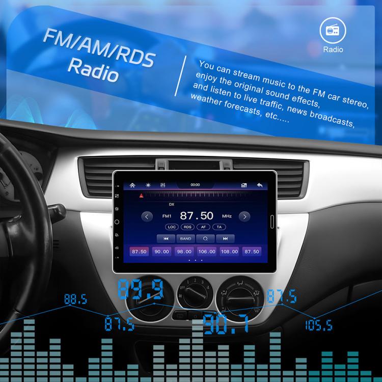 10.1 inch Car HD Touchable Screen Single Din Carplay MP5 Player, Standard, Standard+Reversing camera