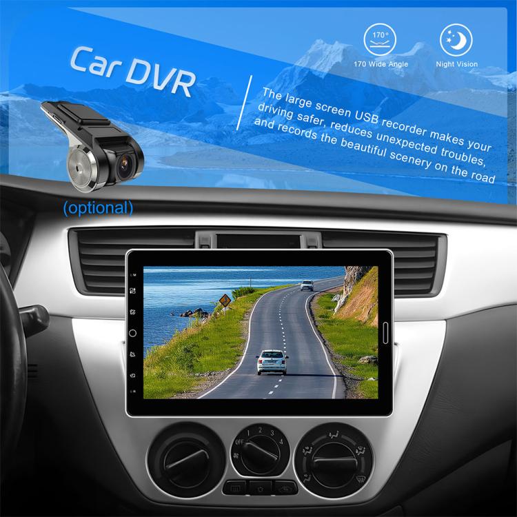 10.1 inch Car HD Touchable Screen Single Din Carplay MP5 Player, Standard, Standard+Reversing camera
