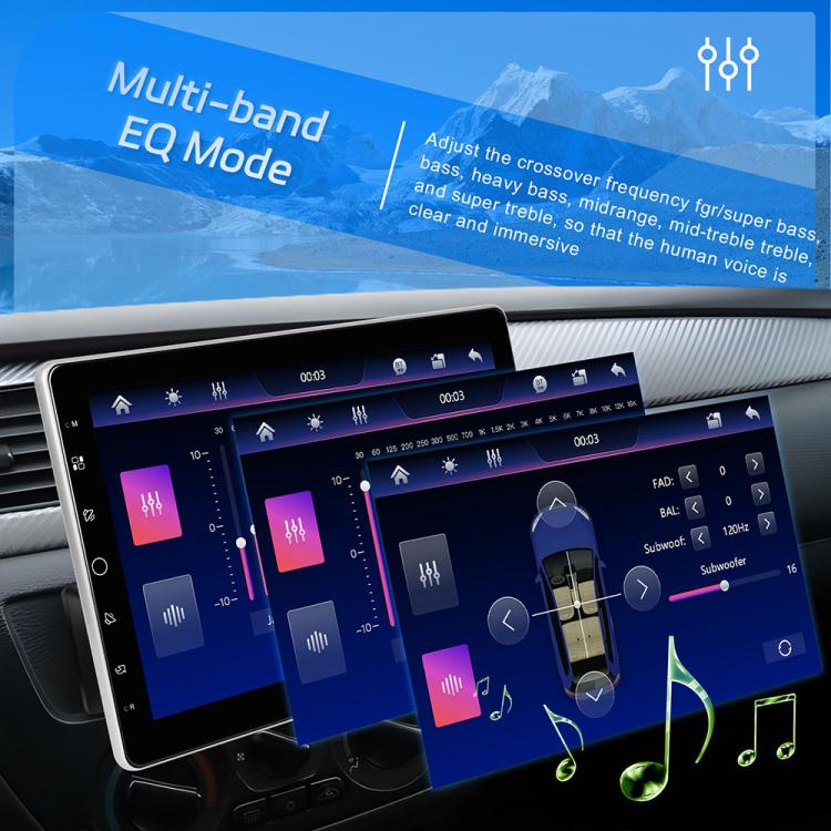 10.1 inch Car HD Touchable Screen Single Din Carplay MP5 Player, Standard, Standard+Reversing camera