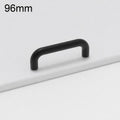 Solid Aluminum Alloy Cabinet Door Pull Handle, Furniture Handles Door Knob, 96mm, 128mm, 160mm, 192mm