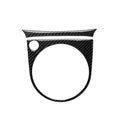 Car Carbon Fiber Gears Panel Decorative Sticker for Nissan 350z 2006-2009, Left Drive, Gears Panel, Left Drive