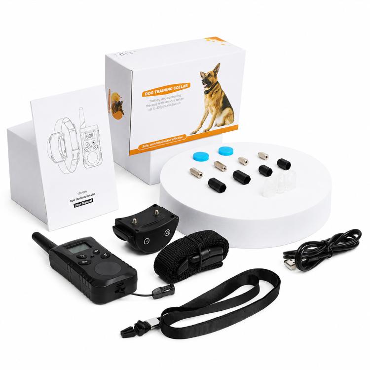 PaiPaitek PD520S Remote Controll Anti Barking Pet Dog Training Collar, PD520S-1, PD520S-2