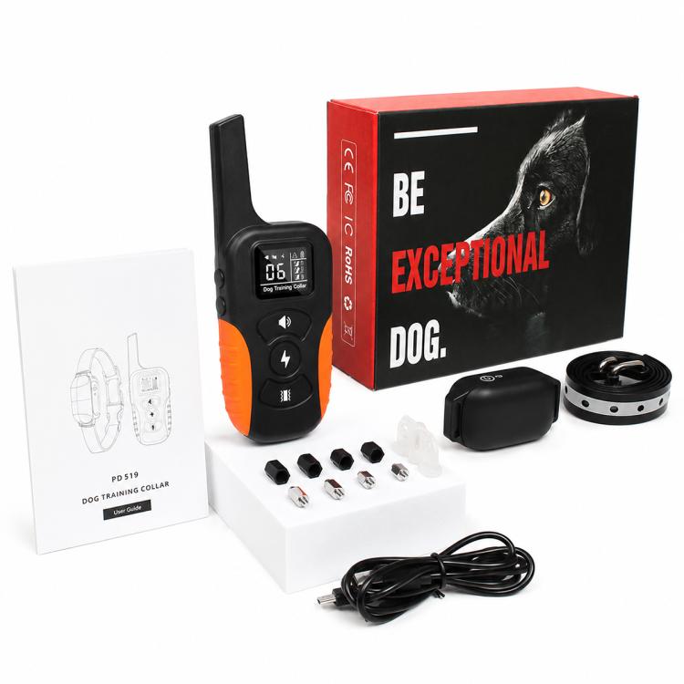 PaiPaitek PD519-1 Ultra-long Remote Controll Anti Barking Pet Dog Training Collar, PD519-1
