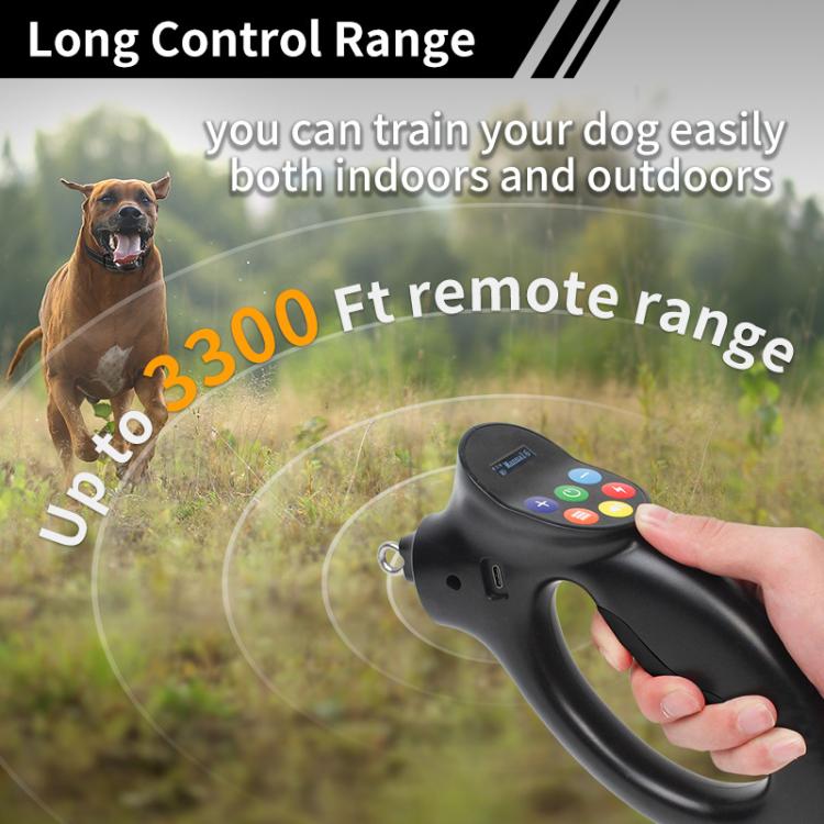 PaiPaitek PD800 Electronic Dog Training Collar with Anti-Tugging Anti-Bark Features, PD800