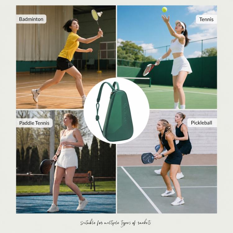 GODSPEED Padel Racket Sports Bag Hard-Shell Backpack, G2509
