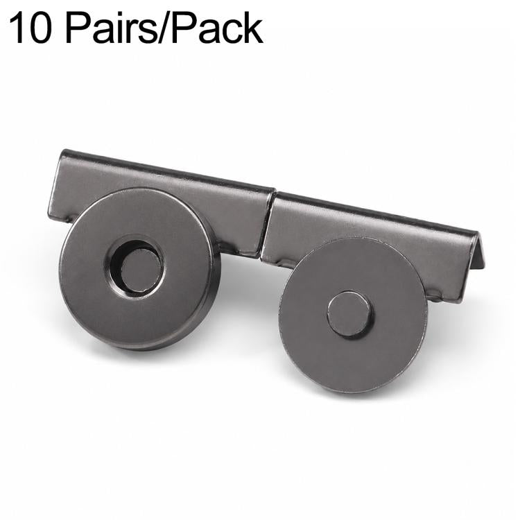 10 Pair/Pack Strong Magnetic Leather Bag Metal Buttons