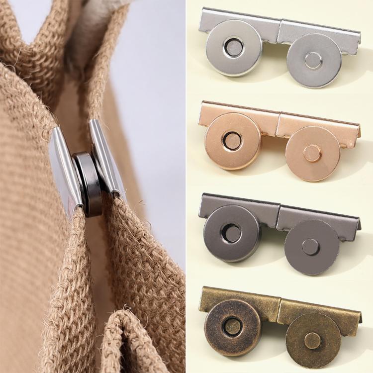 10 Pair/Pack Strong Magnetic Leather Bag Metal Buttons