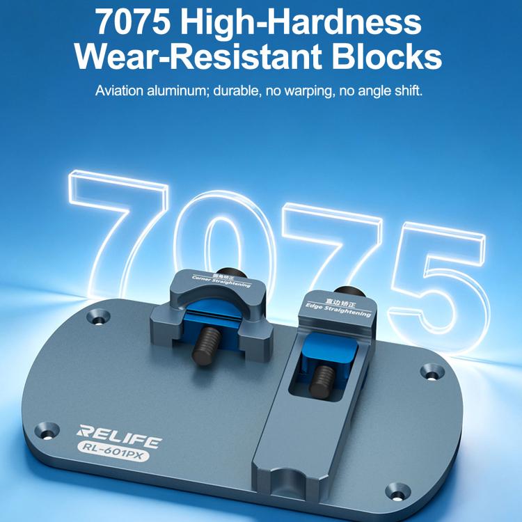 RELIFE RL-601PX Dual-Station Edge Corrector for iPhone Flat Edges and Rounded Corners, RELIFE RL-601PX