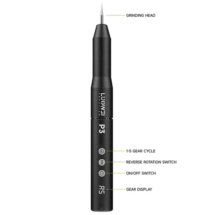 LUOWEI LW-P3 Adjustable Speed Smart Electric Polishing Pen