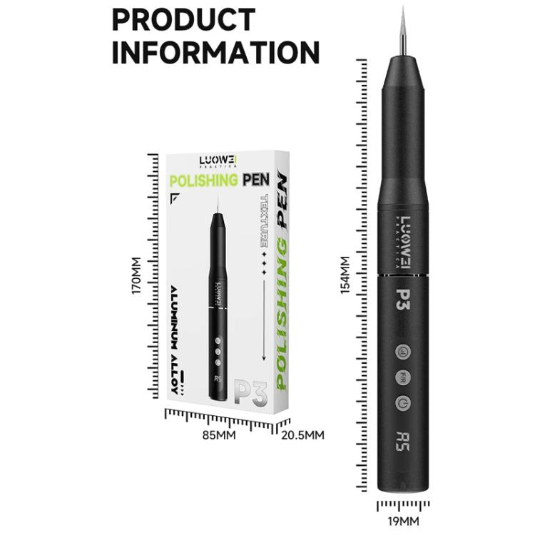LUOWEI LW-P3 Adjustable Speed Smart Electric Polishing Pen