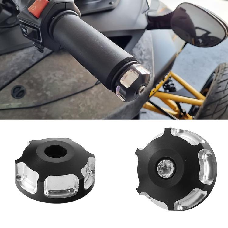 1 Pair CAM-044 Motorcycle Handlebar End Caps For CAN-AM Spyder F3 / F3-S 2015-2023, CAM-044