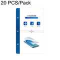 ZWX Full-Coverage Curved Silicone UV-Cured HD Film for Film Cutting Machines, 20 PCS/Pack, 40 PCS/Pack