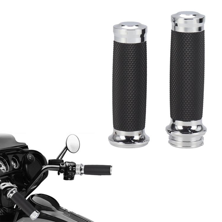 1 Pair Universal 25mm Retro RSD Motorcycle Handlebar Grips