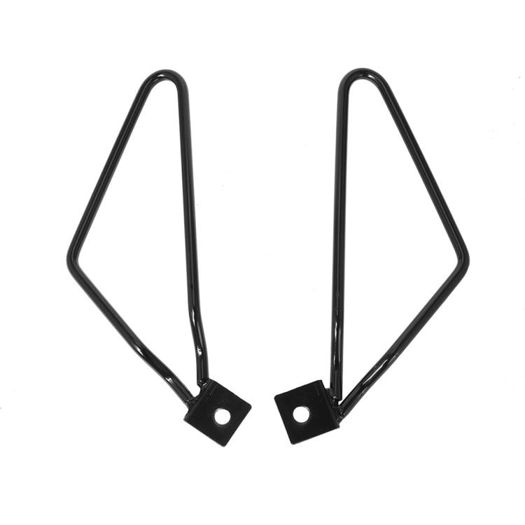1 Pair Motorcycle Modified Universal Saddlebag Triangular Bracket Support