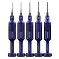 MECHANIC Smart Mortar Magnetic Precision S2 Steel 2D Screwdriver Set, 5 PCS/Pack, 4 PCS/Pack