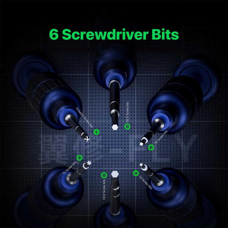 MECHANIC FLY 6 in 1 Strong Magnet Specialized Screwdriver Set for Drone Repair