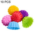 10 PCS/Pack High-Temperature Flower Silicone Mold
