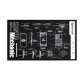 MECHANIC V77 Large Size Heat and Stain Resistant Multi-functional Repair Work Insulation Mat