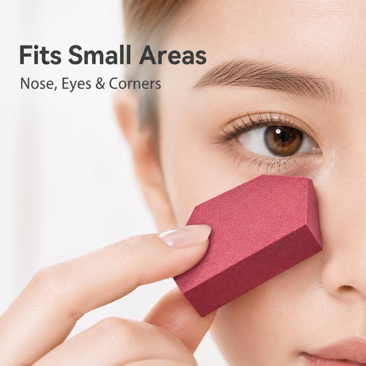 10 PCS/Pack Small-House Shaped Makeup Sponge Ultra-Soft Beauty Blender Puff