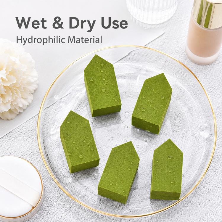 10 PCS/Pack Small-House Shaped Makeup Sponge Ultra-Soft Beauty Blender Puff