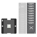 AMAOE Tin Plating Tool, X-17 CPU Set Half-Cut, X-17 CPU Set Engraving, A19 Lower Half-Engraving Edition, A19 Lower Layer Engraved Plate, A19 Pro Lower Half-Engraving, A19 Pro Lower Layer Engraving, A19/Pro Positioning Plate                             ...