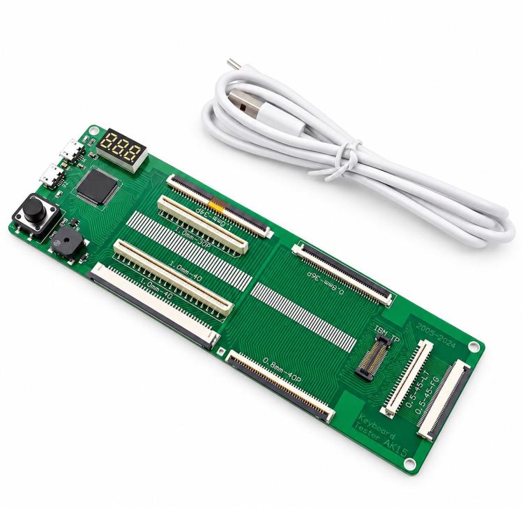 AK15 USB Interface Digital Display Universal Laptop Keyboard Tester with Cable
