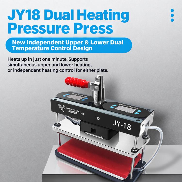 JY-18 Dual Temperature Control Professional Phone Repair Pressure Holding Station, EU Plug, US Plug