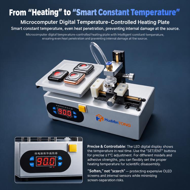 Constant Temperature Vacuum Screen Separator Machine for Apple Watch, EU Plug, US Plug