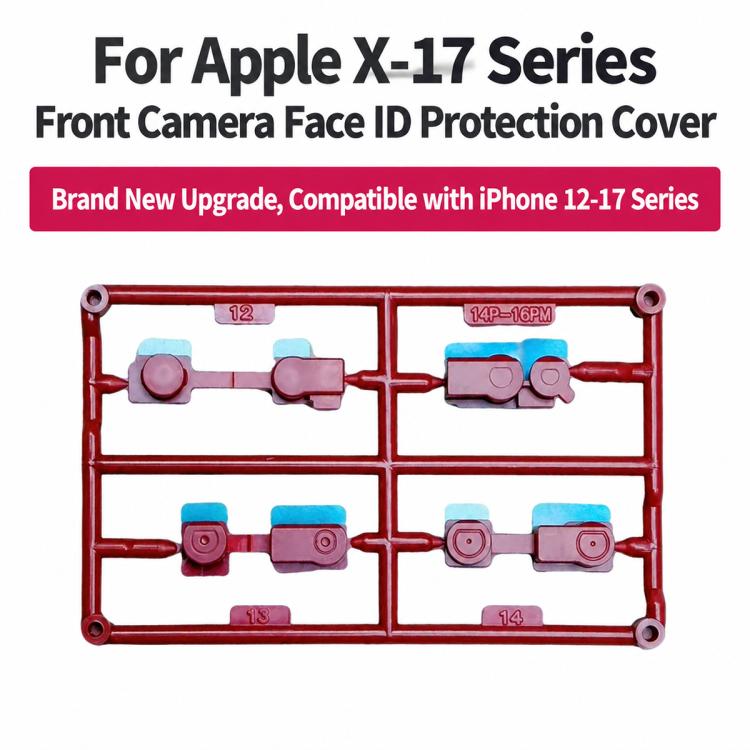 Front Camera / Face ID Repair Dustproof Protective Cover for iPhone X-17 Series