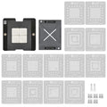 AMAOE TV Main Control CPU3 BGA IC Reballing Stencil Set
