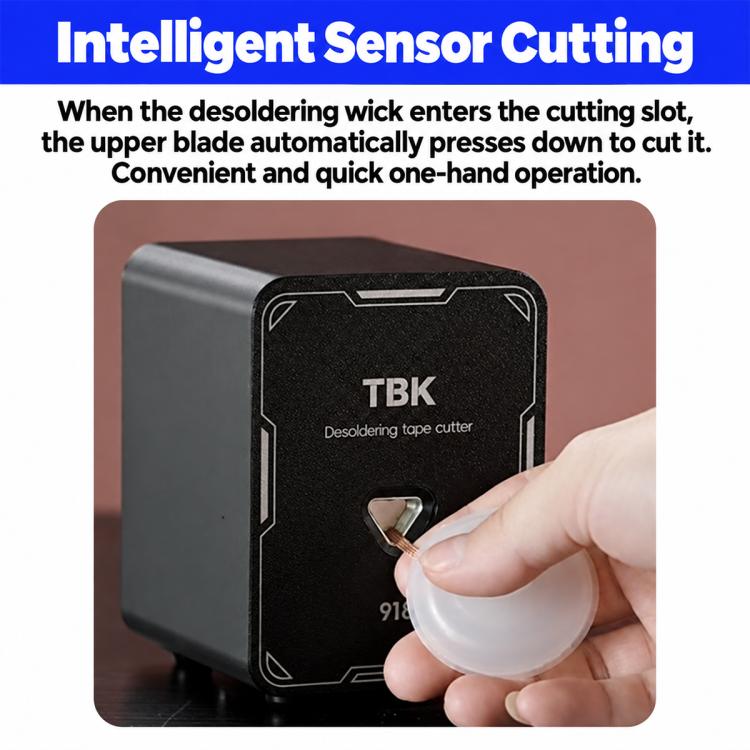 TBK 918 Tin Absorbing Tape Automatic Shearing Machine, EU Plug, US Plug
