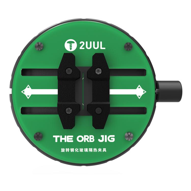 2UUL BH36 360 Degrees Rotating Tempered Glass Thermal Insulation Clamp