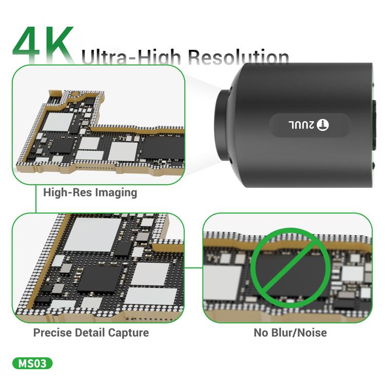 2UUL MS03 SpaceCam Lite 4K Ultra HD Microscope Industrial Camera