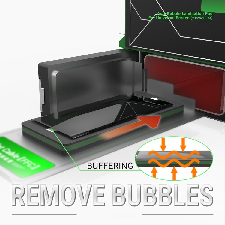 2UUL 2 in 1 LD11 Anti-Bubble Lamination Pad for Universal Screen