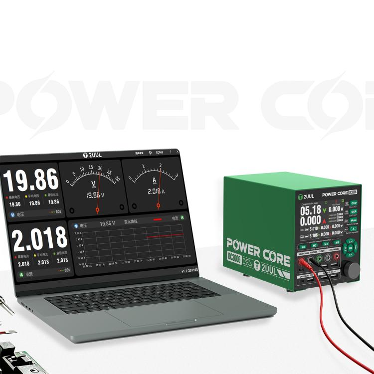 2UUL PC30 DC3006 30V / 6A High-Precision Adjustable Digital Display DC Power Supply, EU Plug, US Plug