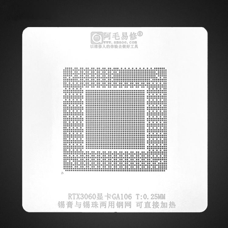 AMAOE RTX3060 RX580 GPU Chip Reballing Station