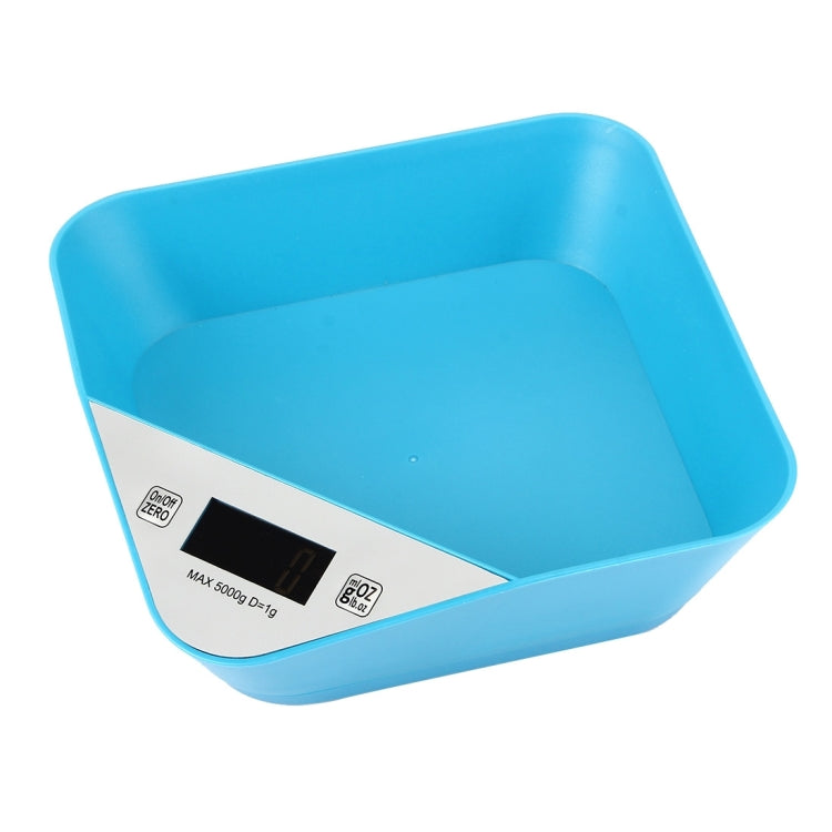 5000g x 1g Bowl Shaped LED Kitchen Electronic Scale, 5000g x 1g