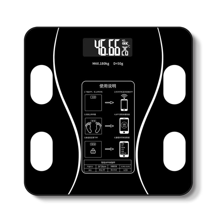 Household Smart Body Fat Electronic Weighing Scale, Battery Version, Battery Version