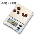 M-18 200g x 0.01g High Accuracy Digital Electronic Jewelry Scale Balance Device with 1.5 inch LCD Screen, 200g/0.01g