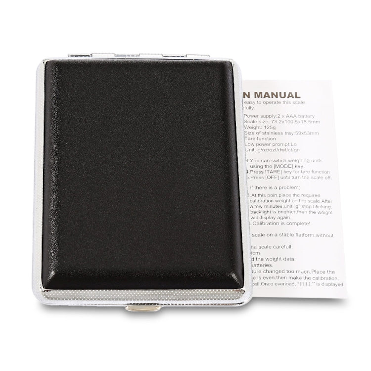M-18 200g x 0.01g High Accuracy Digital Electronic Jewelry Scale Balance Device with 1.5 inch LCD Screen, 200g/0.01g