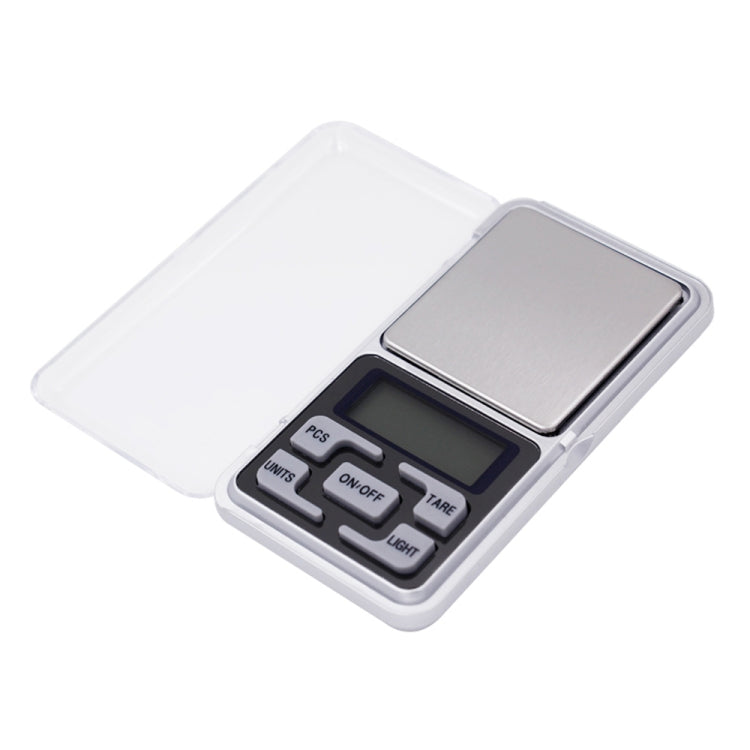 MH-100 500g x 0.1g High Accuracy Digital Electronic Portable Mini Pocket Scale Mobile Phone Weighing Scale Balance Device with 1.6 inch LCD Screen, 500g/0.1g