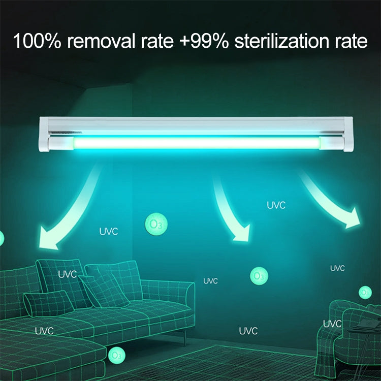 110V 8W Ozone Quartz UV Disinfection Light Portable UVC Anti-virus Sterilization Lamp, 110V 8W Ozone