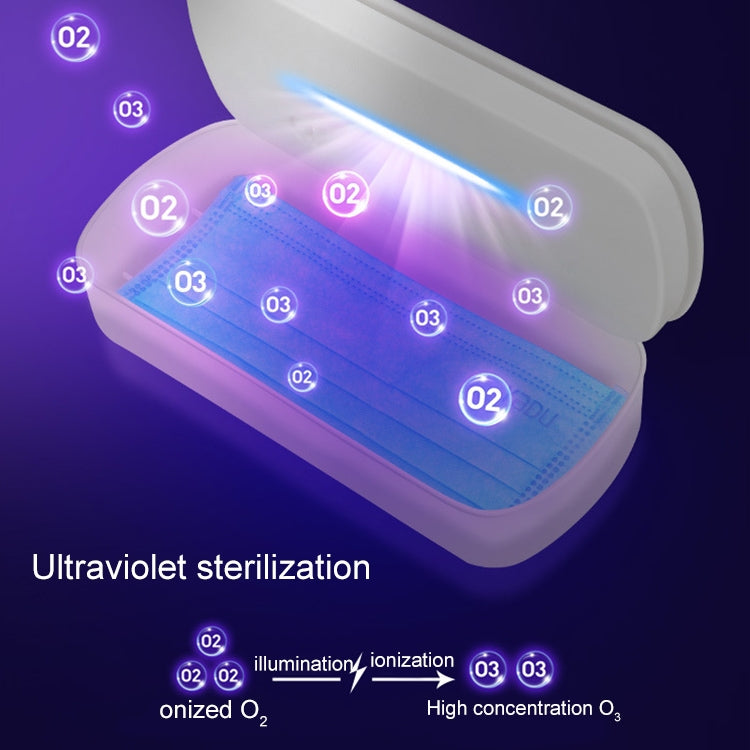 C01 Multifunctional Mobile Phone Face Mask UV Disinfection Aromatherapy Ultraviolet Lamp Sterilizer Disinfectant Box, C01 Multifunctional Disinfection Box